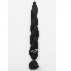 Black synthetic hair micro braids for african and american women