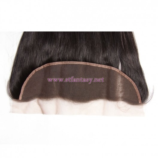 ST Fantasy Malaysian Straight Lace Closure 4*4Inch With Human Hair 3Bundles