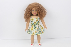 STFantasy Wig custom made Afro doll wig for  American Girl Doll